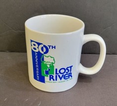 1992 80th Anniversary Lost River North Woodstock NH Coffee Cup Mug - $13.98