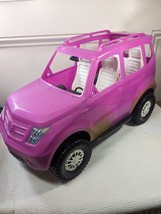 Barbie Sweet Orchard Farm purple SUV Jeep Barbie Doll Vehicle car van Fuschia - £55.95 GBP