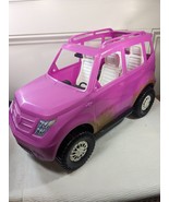 Barbie Sweet Orchard Farm purple SUV Jeep Barbie Doll Vehicle car van Fu... - £55.64 GBP
