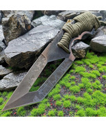 7.5” Straight Tanto Knife Tactical Fixed Hollow Blade Hollow Cord Wrappe... - €21,42 EUR