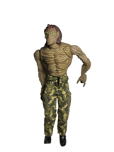 Max Steel Bio Constrictor Snake Head Action Figure with Camo Pants - £15.48 GBP