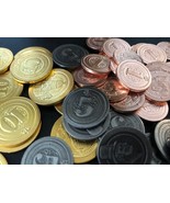 Mayday Games Inc Board Game Upgrade Set: Metal Industrial Coins (50) - $18.70