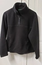 L.L. Bean Women&#39;s Fleece Pullover Size: Large - Regular NICE Snap - £20.54 GBP