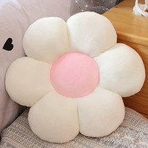Colorful Flower Plush Pillow Cushion Soft Plant Mat Stuffed For Sofa Bed Sleepin - £11.79 GBP