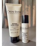 Crepe Erase Travel Set 2oz Refining Facial Scrub + 0.5oz Restorative Tre... - $33.94 CAD