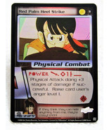 2000 Score Limited Dragon Ball Z DBZ CCG TCG Red Palm Heel Strike #9 - Foil - £3.91 GBP