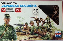 Vintage 1983 ESCI ERTL No. 204 Made Italy WWII Japanese Toy Soldiers figures - £14.78 GBP