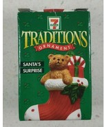7 Eleven Citgo Traditions Ornament - Santa&#39;s Surprise - 1997 NIP - £8.07 GBP