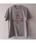 T Shirt MLB Boston Red Sox 2007 World Series Champions Majestic Size M Medium - £11.99 GBP
