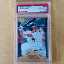 1996 Pinnacle #171 Derek Jeter Rookie NY Yankees HOF PSA Graded 8.5 - $17.77