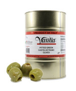 Pitted Green Castelvetrano Olives (4.4 Lbs Tin) - $1,130.75 MXN