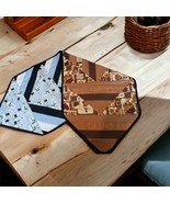 Reversible Handmade Quilted Fall Thanksgiving Winter Snowman Table Runne... - $21.73
