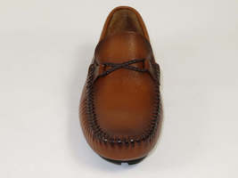 Men's Driving Shoes GENIO Turkey Casual Dress Genuine Leather 120747871 Cognac image 2