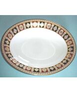 Minton Alhambra Serving Platter 13.5&quot; Gold Trim Made England New No Box - $2,304.57 MXN