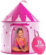 Princess Castle Play Tent Glow In The Dark Stars Carrying Case Kids Todd... - £48.39 GBP