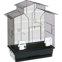 FLAMINGO Bird Cage Numfor Black 52x30x61 cm - £69.72 GBP