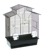 FLAMINGO Bird Cage Numfor Black 52x30x61 cm - £70.67 GBP