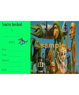 Italian Brainrot Birthday party Invitations 12 with envelopes glossy finish - $10.99