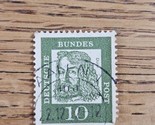 Deutsche Bundes Post 10pf Stamp Used - £0.75 GBP
