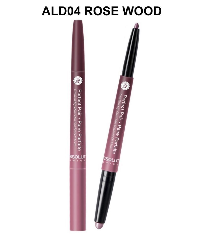 ABSOLUTE NEW YORK PERFECT PAIR ALD04 ROSE WOOD - $3.99