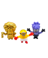 McDonalds MINION Happy Meal Toy Lot GOLD Mom Mother with purse handbag Lady - £7.03 GBP