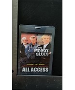 THE MOODY BLUES - ORIGINAL JUNE 15, 2005 CONCERT TOUR LAMINATE BACKSTAGE... - €46,22 EUR