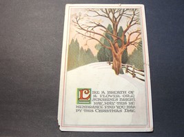 Happy Christmas Day- Postmarked 1914 Postcard. - £7.11 GBP