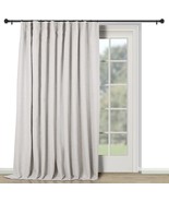 (W100 X L84, 1 Panel, Beige) Inovaday Thermal Sliding Door Curtains 100% - £33.81 GBP