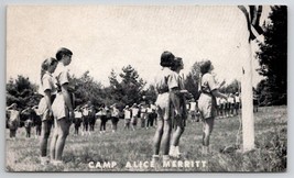 Hartland CT Girl Scouts Camp Merritt 1967 Anderson Fam Rockville CT Postcard Y23 - £10.23 GBP
