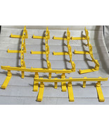 6 Geotrax Yellow Guard Rails Replacement Lot - £3.79 GBP