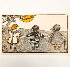 1913 Jane Boyer Art Illustration Print Mary Frances Thimble People Sunse... - $19.99