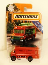 Matchbox 2019 #087 Red MBX Chow Wagon Food Truck MBX Service Series MOC - $9.99