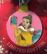 Disney Christmas Beauty &amp; the Beast Limited Edition 1250 Yacht Club Resort pin - £15.03 GBP
