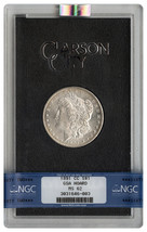1891-CC $1 NGC/GSA MS62 (Box) - £3,235.66 GBP