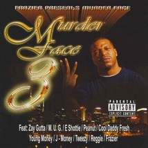 Frazier - Murder Face 3 CD-R 17 Tracks Tennessee Gangsta Rap Rare Collectible - £27.68 GBP