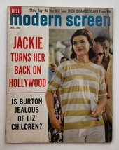 VTG Modern Screen Magazine December 1962 Jackie Kennedy on Hollywood No Label - £11.52 GBP