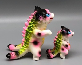 Max Toy Pink Spotted Odd-Eye Negora and Micro Negora w/ Fish - Rare image 7