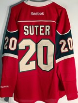 Reebok Premier NHL Jersey Minnesota Wild Ryan Suter Red sz L - £33.73 GBP