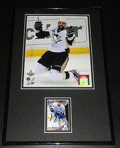 Maxime Talbot Signed Framed 11x17 Photo Display Penguins 2009 Stanley Cup - £55.40 GBP