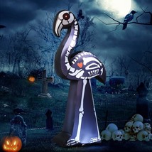 5.5 Ft Halloween Inflatables Flamingo Outdoor Decorations Blow Up Yard S... - £30.50 GBP