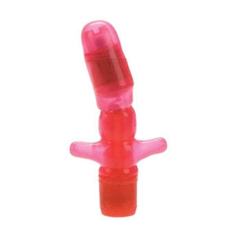 Vibrating Anal T 3.25 inches Pink -  Anal Dildos - $28.60