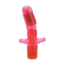 Vibrating Anal T 3.25 inches Pink -  Anal Dildos - £22.46 GBP