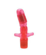 Vibrating Anal T 3.25 inches Pink -  Anal Dildos - £22.50 GBP