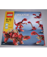 Lego Creator INSTRUCTION BOOK ONLY #4892-1 Prehistoric Power No Legos in... - £7.82 GBP
