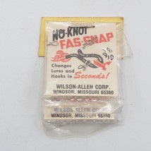 Vintage Wilson Allen No Knot Fas Snap NOS 2 Borse Su Carta - $34.64