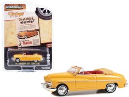 1949 Mercury Eight Convertible Yellow Metallic with Red Interior &quot;It&#39;s G... - $36.49
