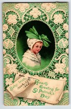 St Patricks Day Postcard Baby Irish Girl Ellen Clapsaddle Signed Series 1249 - £15.49 GBP