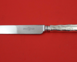 Lap Over Edge Acid Etched By Tiffany Sterling Dinner Knife w/ waves 10 3/4&quot; - $701.91