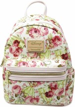 Loungefly Disney Beauty and The Beast Belle Floral Mini Backpack - £111.64 GBP
