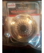 Super Grip Kitchen Genie Sink Strainer Basket Fits Most Standard Sinks L... - $349.59 MXN